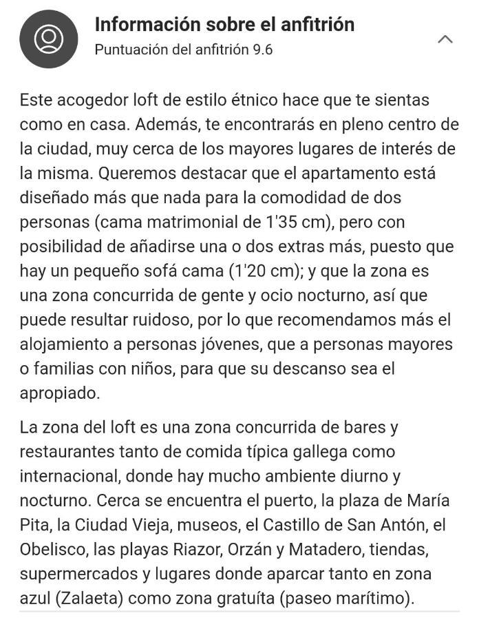 א-קורוניה Loft De Estilo Etnico Coruna מראה חיצוני תמונה